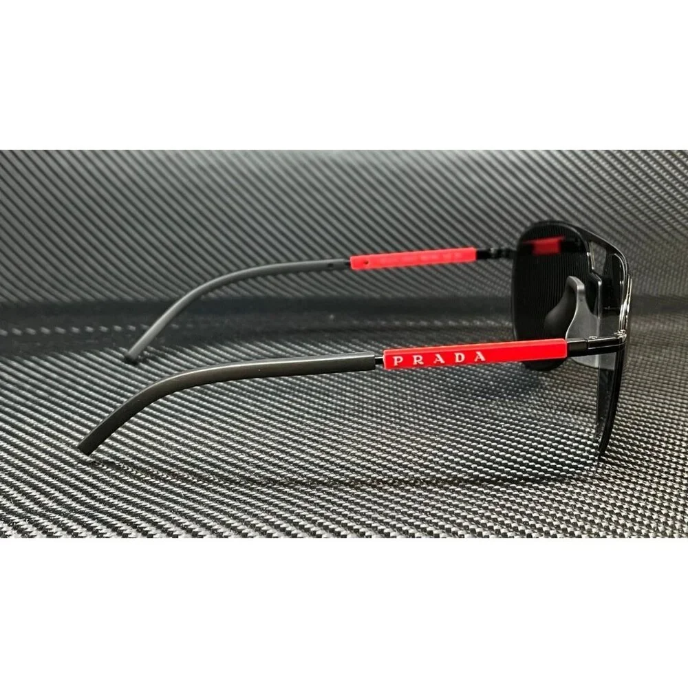 Prada Matte Black Mens 59mm Sunglasses